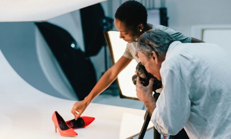 How to take a picture of Shoes?