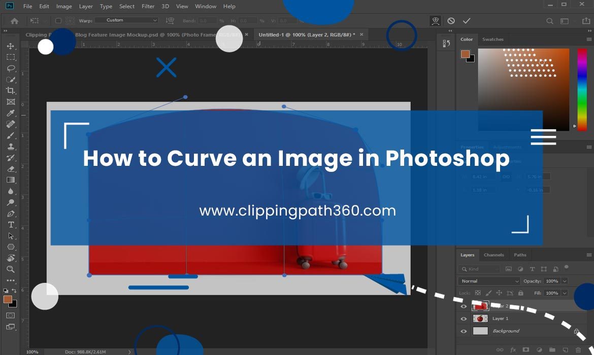 How to Curve an Image in Photoshop Featured Image