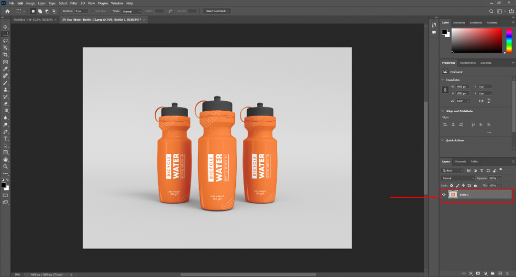 Unmerge Layers