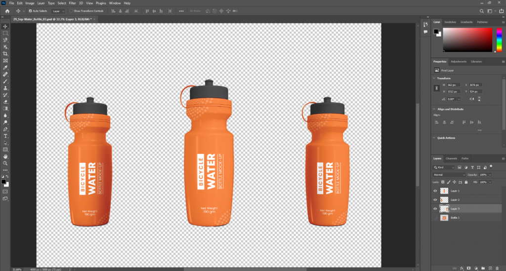  individual layers.