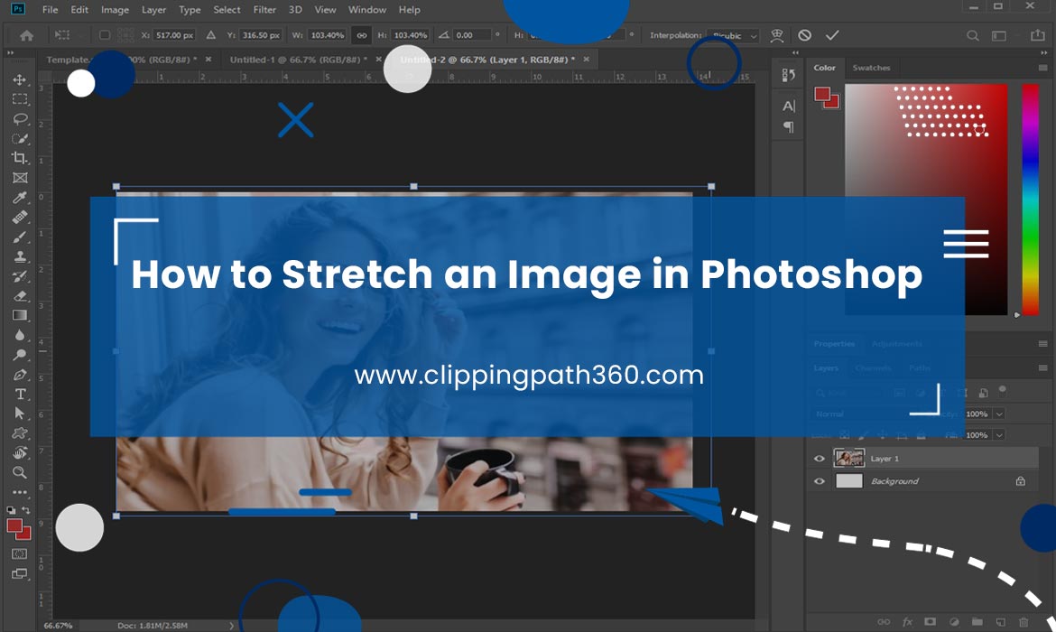 How to Stretch an Image in Photoshop Featured Image