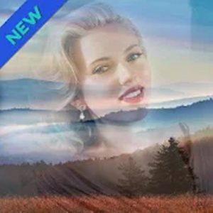 Transparent photo frame