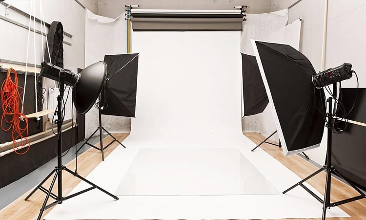 A White Background
