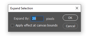 Expand selection
