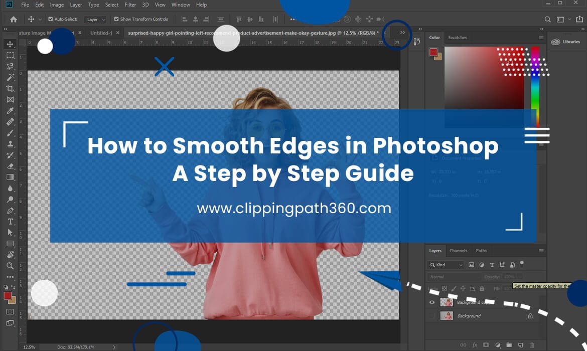 How to Smooth Edges in Photoshop Featured Image