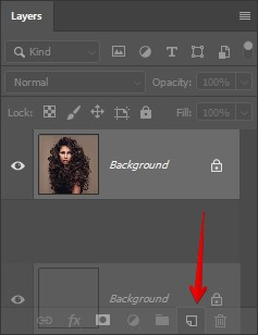 Create a duplicate Layer