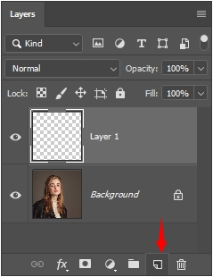 Make a fresh layer